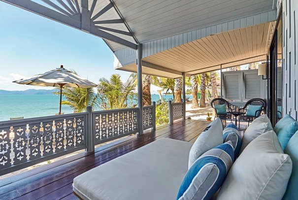 Paradise Beach Resort - Wohnbeispiel Beachfront Villa (Zimmercodierung VBO)