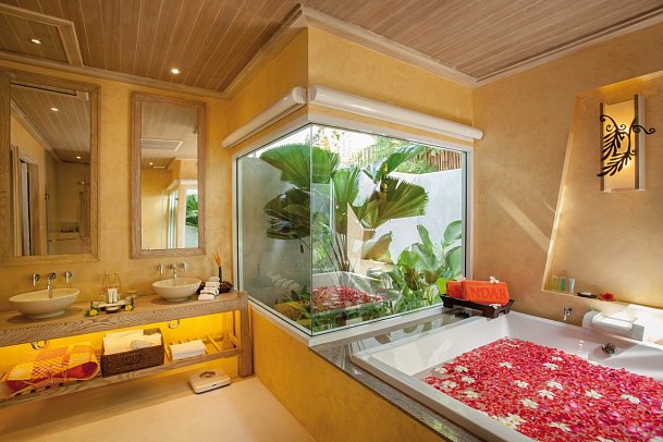 Bandara Spa Resort & Pool Villas, Samui - Badbeispiel Garden Pool Suite (Zimmercodierung VBG)