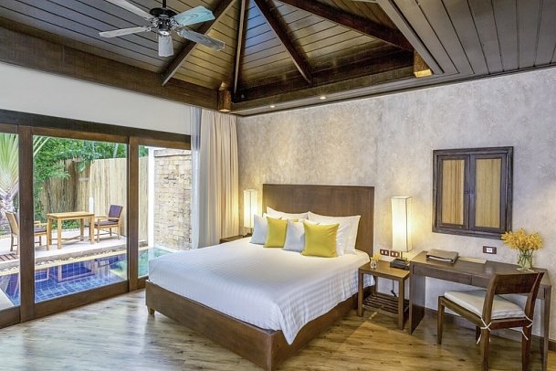 Bandara Spa Resort & Pool Villas, Samui - Wohnbeispiel Courtyard Plunge Pool Villa (Zimmercodierung VB1)