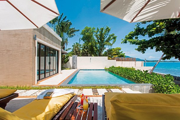 Fair House Villas & Spa - Wohnbeispiel Beachfront Pool Villa (Zimmercodierung VBO)