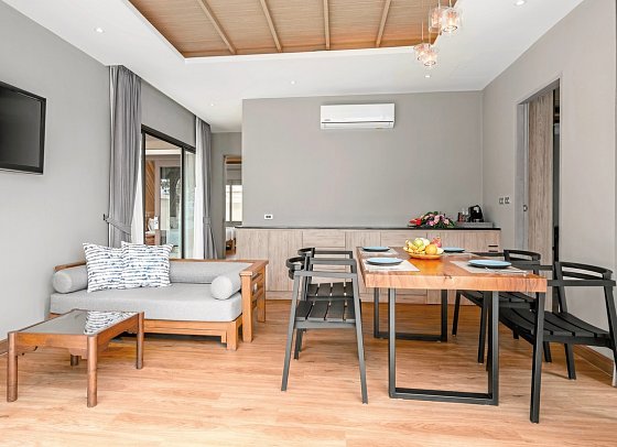 Fair House Villas & Spa - Wohnbeispiel Beachfront Pool Villa (Zimmercodierung VBO)