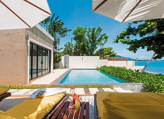 Fair House Villas & Spa - Wohnbeispiel Beachfront Pool Villa (Zimmercodierung VBO)