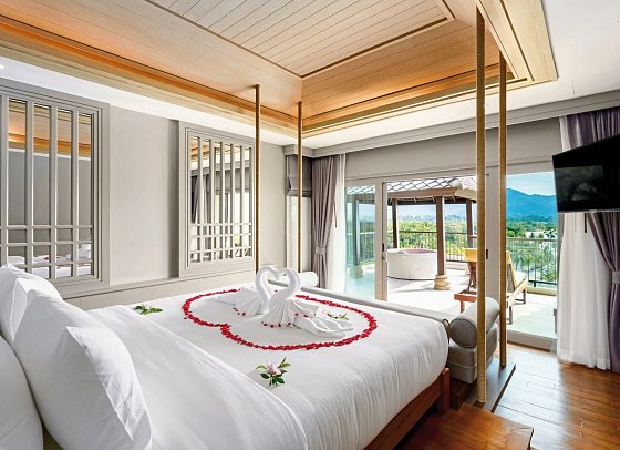 Fair House Villas & Spa - Wohnbeispiel Ocean Suite (Zimmercodierung WBM)