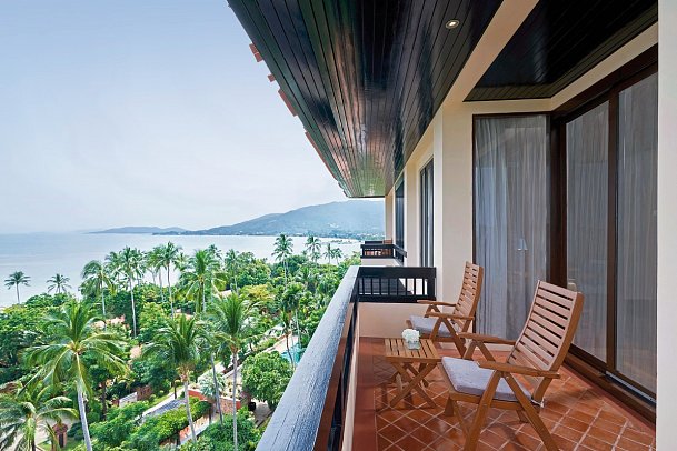 Renaissance Koh Samui Resort & Spa - Wohnbeispiel Deluxe Seaview (Zimmercodierung UDM)