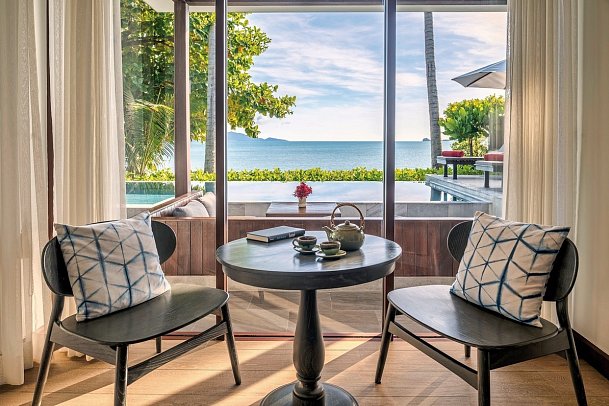 NH Collection Samui Peace Resort - Wohnbeispiel One Bedroom Beachfront Pool Villa (Zimmercodierung VMO)