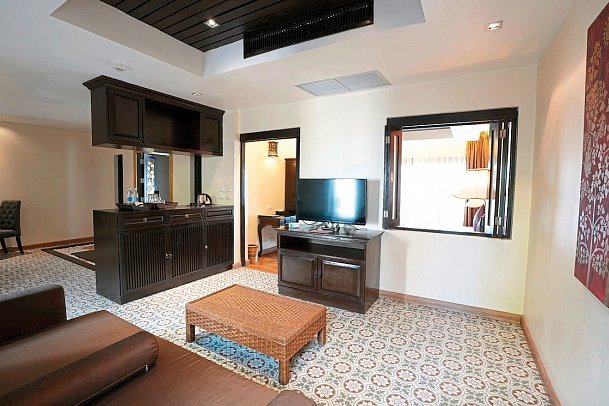 Dara Samui - Wohnbeispiel Deluxe Suite (Zimmercodierung WD1)