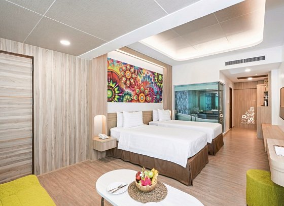 Chaba Cabana Beach Resort - Wohnbeispiel Deluxe Villa (Zimmercodierung VD1)
