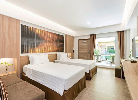 Chaba Cabana Beach Resort - Wohnbeispiel Deluxe Building (Zimmercodierung UD1)