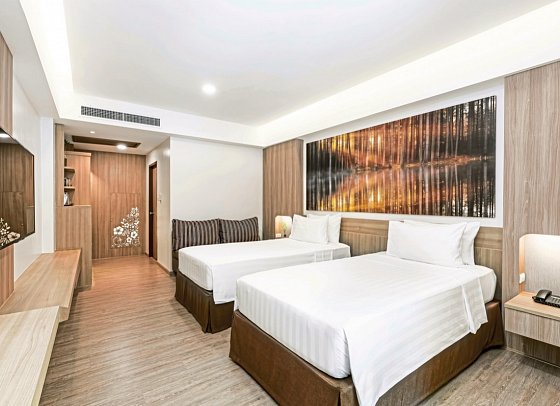 Chaba Cabana Beach Resort - Wohnbeispiel Deluxe Building (Zimmercodierung UD1)