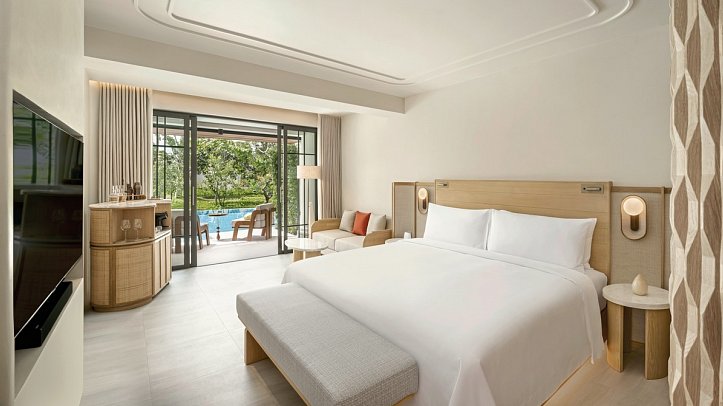 Centara Reserve Samui - Wohnbeispiel Deluxe Pool Access (Zimmercodierung UDQ)