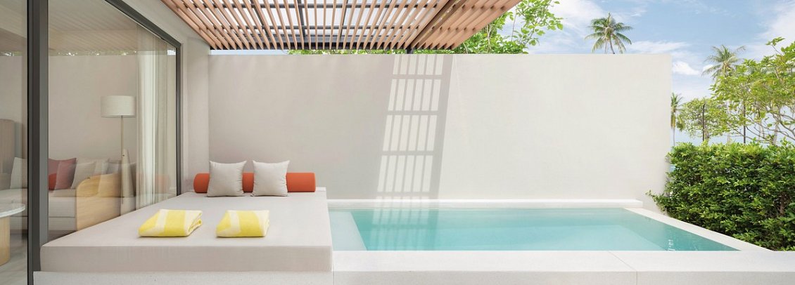Centara Reserve Samui - Wohnbeispiel Reserve Pool Suite (Zimmercodierung WB1)