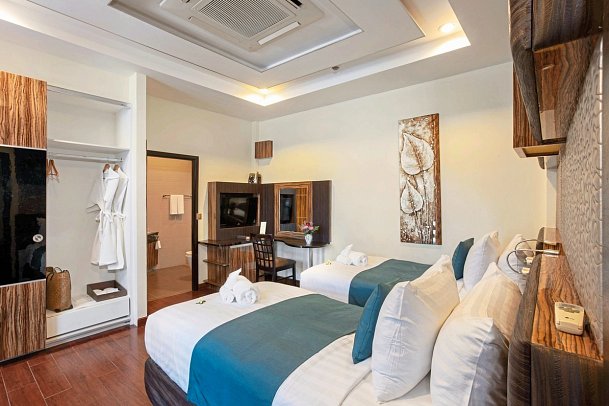 Royal Beach Boutique Resort & Spa - Wohnbeispiel Bungalow Suite (Zimmercodierung WB1)