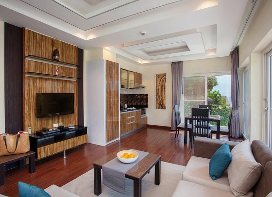 Royal Beach Boutique Resort & Spa - Wohnbeispiel Bungalow Suite (Zimmercodierung WB1)