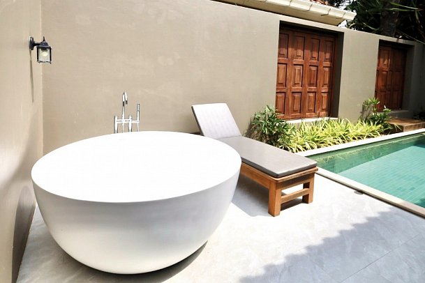 Saree Samui - Wohnbeispiel Sea View Family Pool Villa (Zimmercodierung V1M)