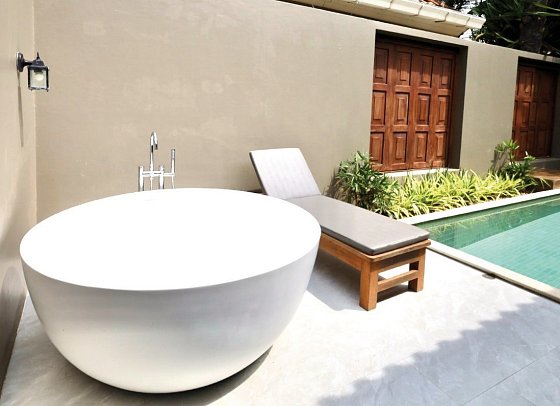 Saree Samui - Wohnbeispiel Sea View Family Pool Villa (Zimmercodierung V1M)