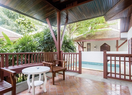 Samui Buri Beach Resort - Wohnbeispiel Deluxe Pool Villa (Zimmercodierung VD5)