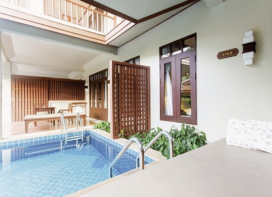 Samui Buri Beach Resort - Wohnbeispiel Deluxe Pool Access (Zimmercodierung UDQ)
