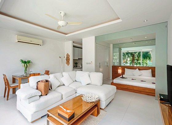 Chi Samui Resort - Wohnbeispiel One Bedroom Suite (Zimmercodierung WB1)