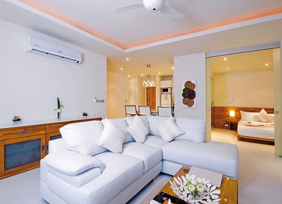 Chi Samui Resort - Wohnbeispiel One Bedroom Suite (Zimmercodierung WB1)