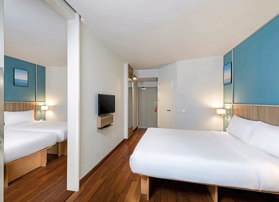 Ibis Samui Bophut - Wohnbeispiel Family Room Connecting (Zimmercodierung FV1)