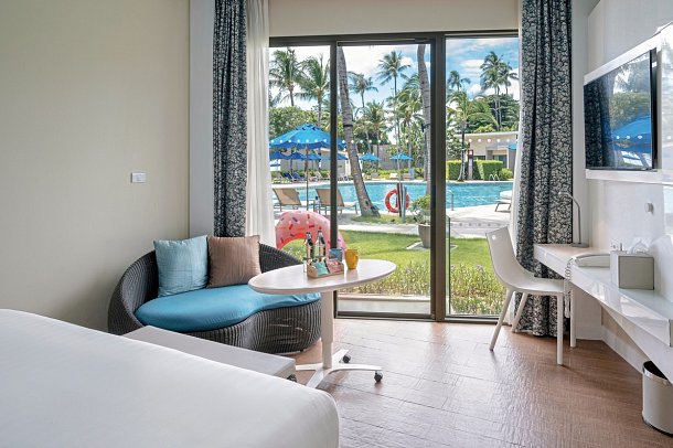 OZO Chaweng Samui - Wohnbeispiel Deluxe (Zimmercodierung UD1)