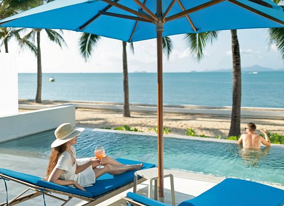 Explorar Koh Samui - Wohnbeispiel Beach Pool Villa (Zimmercodierung VB5)