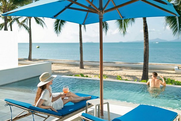Explorar Koh Samui - Wohnbeispiel Beach Pool Villa (Zimmercodierung VB5)