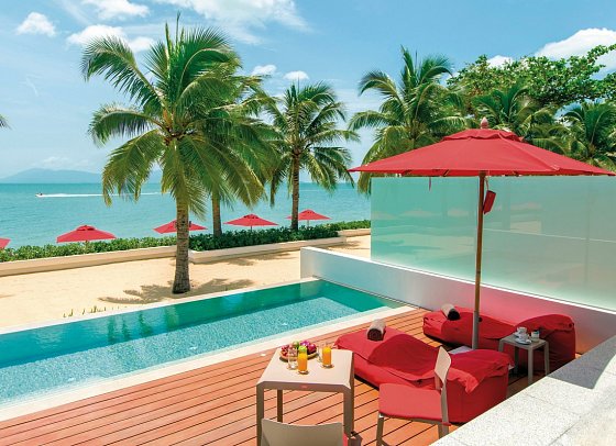 Explorar Koh Samui - Wohnbeispiel Beach Pool Villa (Zimmercodierung VB5)