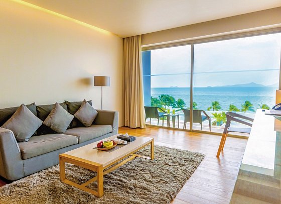 Explorar Koh Samui - Wohnbeispiel Deluxe Seaview Suite (Zimmercodierung WDM)