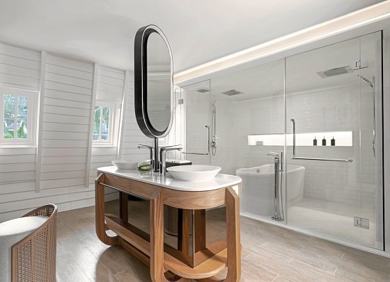 Meliá Koh Samui - Badbeispiel The Level Boat Suite (Zimmercodierungen WLM & WL3)