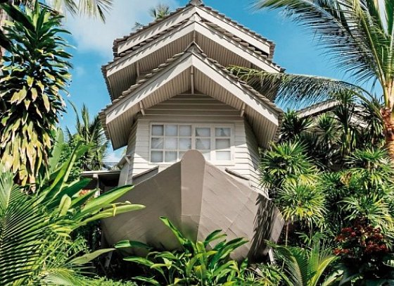 Meliá Koh Samui - Wohnbeispiel Duplex Boat Suite (Zimmercodierung WL1)