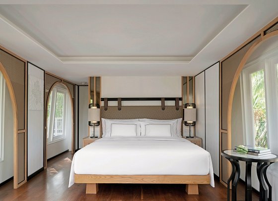 Meliá Koh Samui - Wohnbeispiel Duplex Boat Suite (Zimmercodierung WL1)