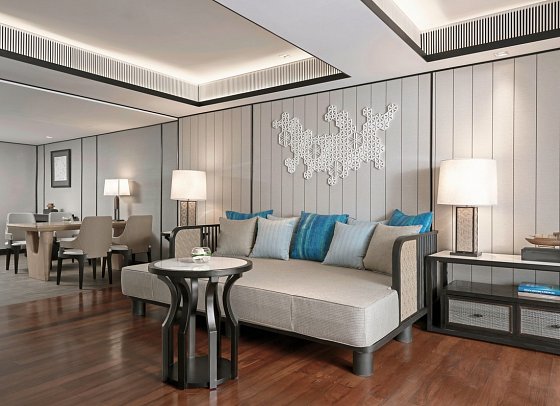 Meliá Koh Samui - Wohnbeispiel The Level Grand Suite (Zimmercodierung WL2)