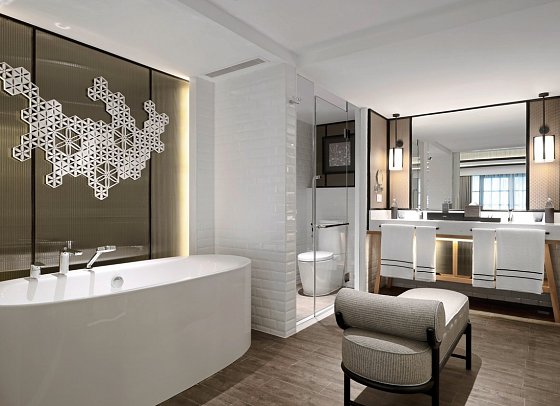 Meliá Koh Samui - Wohnbeispiel The Level Grand Suite (Zimmercodierung WL2)