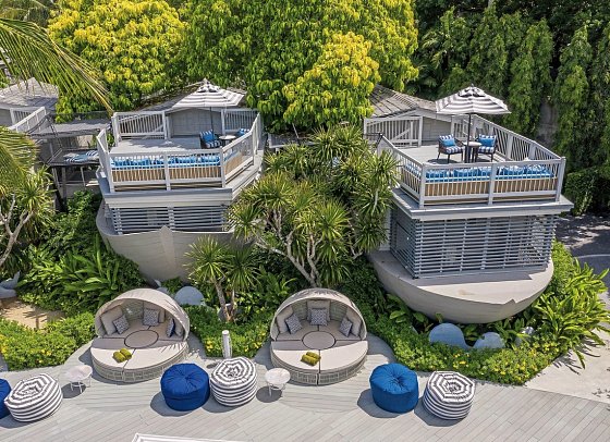 Meliá Koh Samui - Wohnbeispiel The Level Boat Suite Seaview (Zimmercodierung WLM)