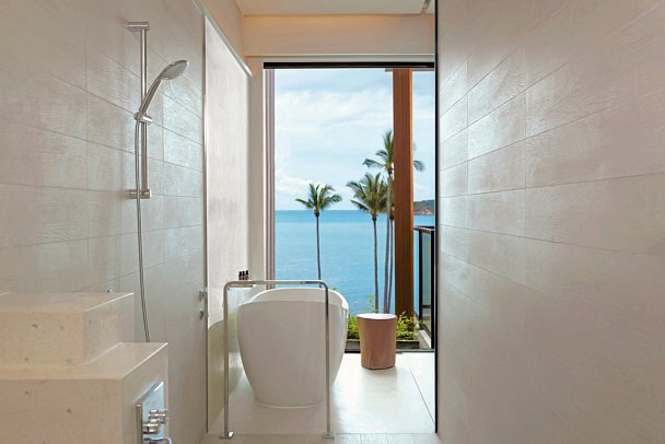 Hyatt Regency Koh Samui - Wohnbeispiel 1 King Bed/2 Twin Beds Ocean View Club Access (Zimmercodierung ULM)