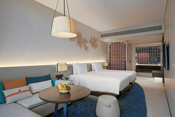 Hyatt Regency Koh Samui - Wohnbeispiel 1 King Bed/2 Twin Beds Ocean View (Zimmercodierung USM)