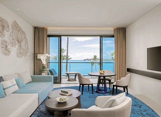 Hyatt Regency Koh Samui - Wohnbeispiel Executive Ocean View Suite (Zimmercodierung WT2)