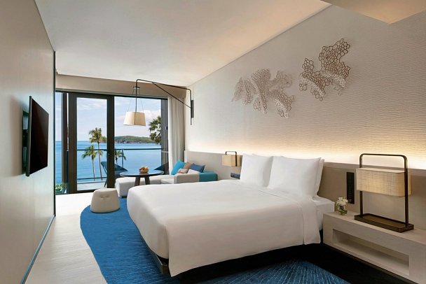 Hyatt Regency Koh Samui - Wohnbeispiel 1 King Bed/2 Twin Beds Ocean View Club Access (Zimmercodierung ULM)
