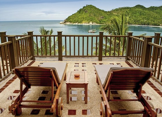 Panviman Resort Koh Phangan - Wohnbeispiel Deluxe Hotel (Zimmercodierung UD1)