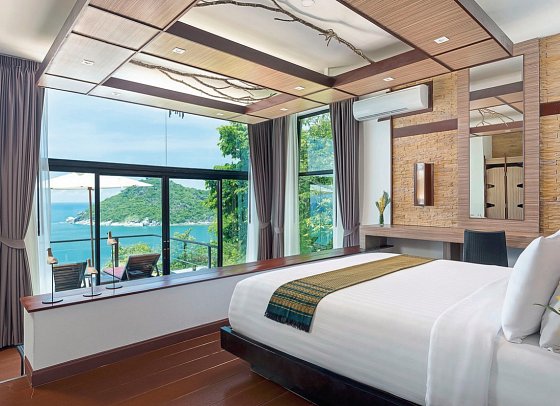 Panviman Resort Koh Phangan - Wohnbeispiel Jacuzzi Grande (Zimmercodierung UD4)