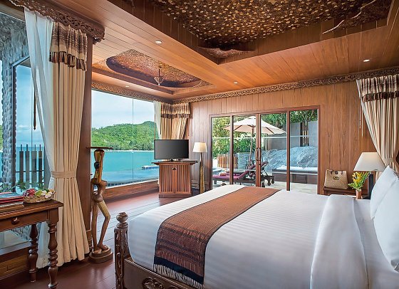 Panviman Resort Koh Phangan - Wohnbeispiel Pool Villa Grande (Zimmercodierung VM5)