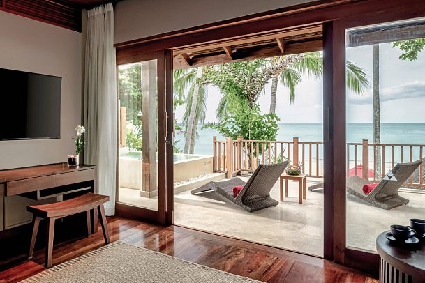 Anantara Rasananda Koh Phangan Villas - Wohnbeispiel Ocean Pool Suite (Zimmercodierung W1M)