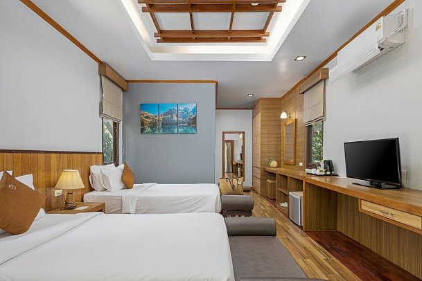Phangan Bayshore Resort - Wohnbeispiel Deluxe Cottage (Zimmercodierung UD2)