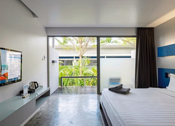 Explorar Koh Phangan - Wohnbeispiel Deluxe Terrace (Zimmercodierung UD1)