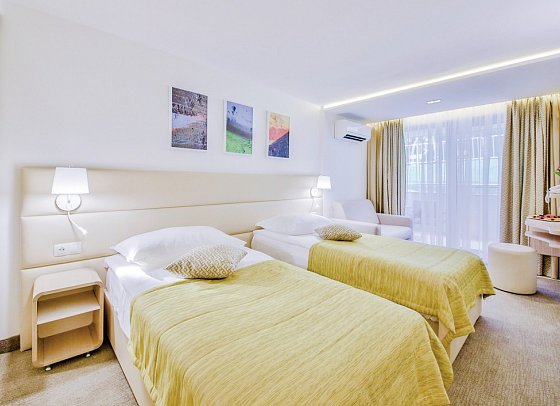 Calimera Ralitsa Superior - Wohnbeispiel Doppelzimmer Deluxe (Zimmercodierungen DD1 & FV2)