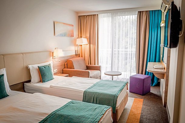 Family Club Ralitsa Aqua - Wohnbeispiel Doppelzimmer Economy (Zimmercodierung DE1)