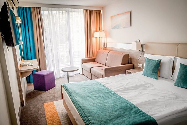 Family Club Ralitsa Aqua - Wohnbeispiel Doppelzimmer (Zimmercodierungen DB1 & DC1)