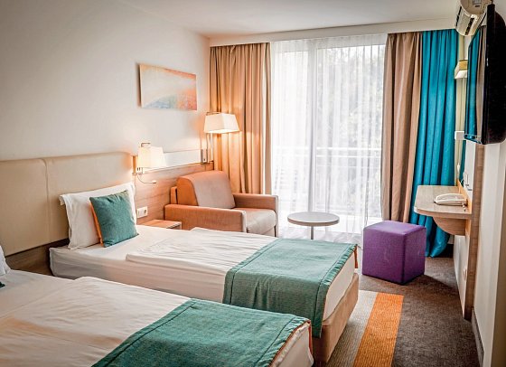 Family Club Ralitsa Aqua - Wohnbeispiel Doppelzimmer Economy (Zimmercodierung DE1)