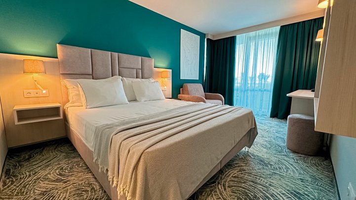 Borjana - Wohnbeispiel Doppelzimmer Meerblick (Zimmercodierung DBM)